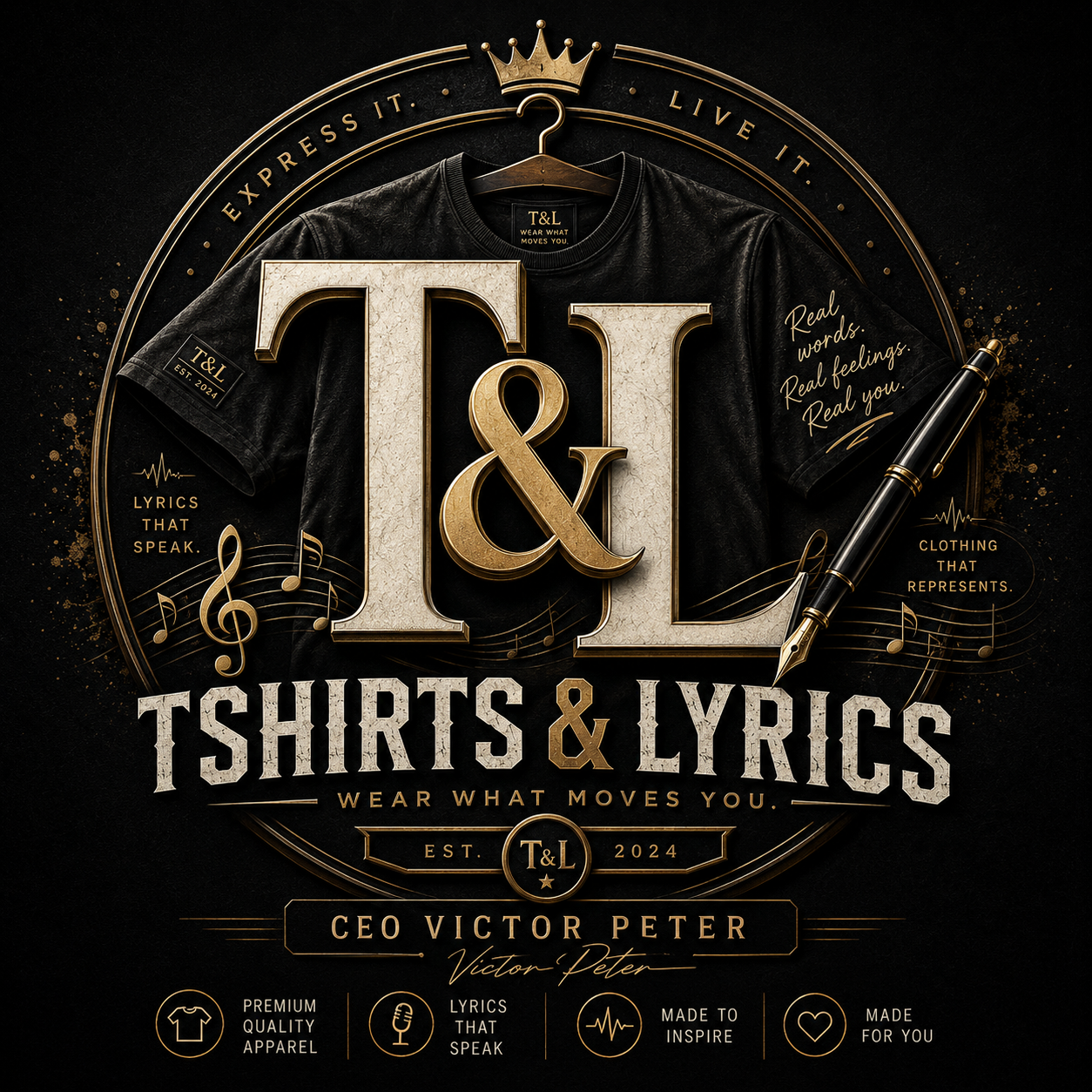 TShirts and Lyrics